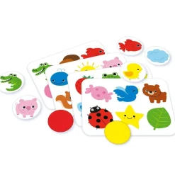 Nathan Jeu d'association Couleurs et formes^Enfant Puzzles Bébés Et Enfants