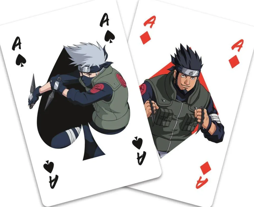 Winning Moves Jeu De 54 Cartes Naruto^ Jeux Traditionnels Et Poker
