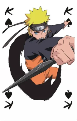 Winning Moves Jeu De 54 Cartes Naruto^ Jeux Traditionnels Et Poker