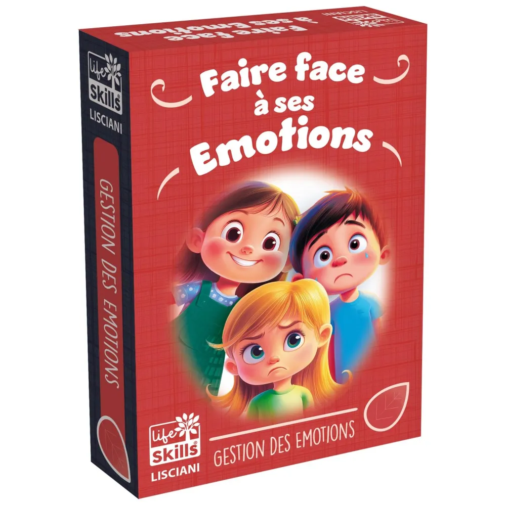 Lisciani Giochi Jeu de cartes Faire face à ses émotions - Life Skills^ Jeux D'Apprentissage