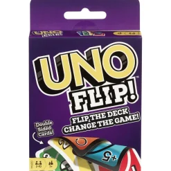 Mattel Games Jeu de cartes Uno flip^ Jeux D'Ambiance|Jeux De Voyage