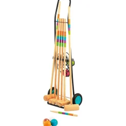 CAP Jeu de croquet 6 joueurs juniors ou adultes^ Maisons, Toboggans Et Jeux D'Extérieur