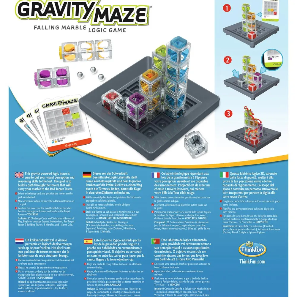 Ravensburger Jeu de logique Gravity Maze^ Jeux De Stratégie Et De Réflexion