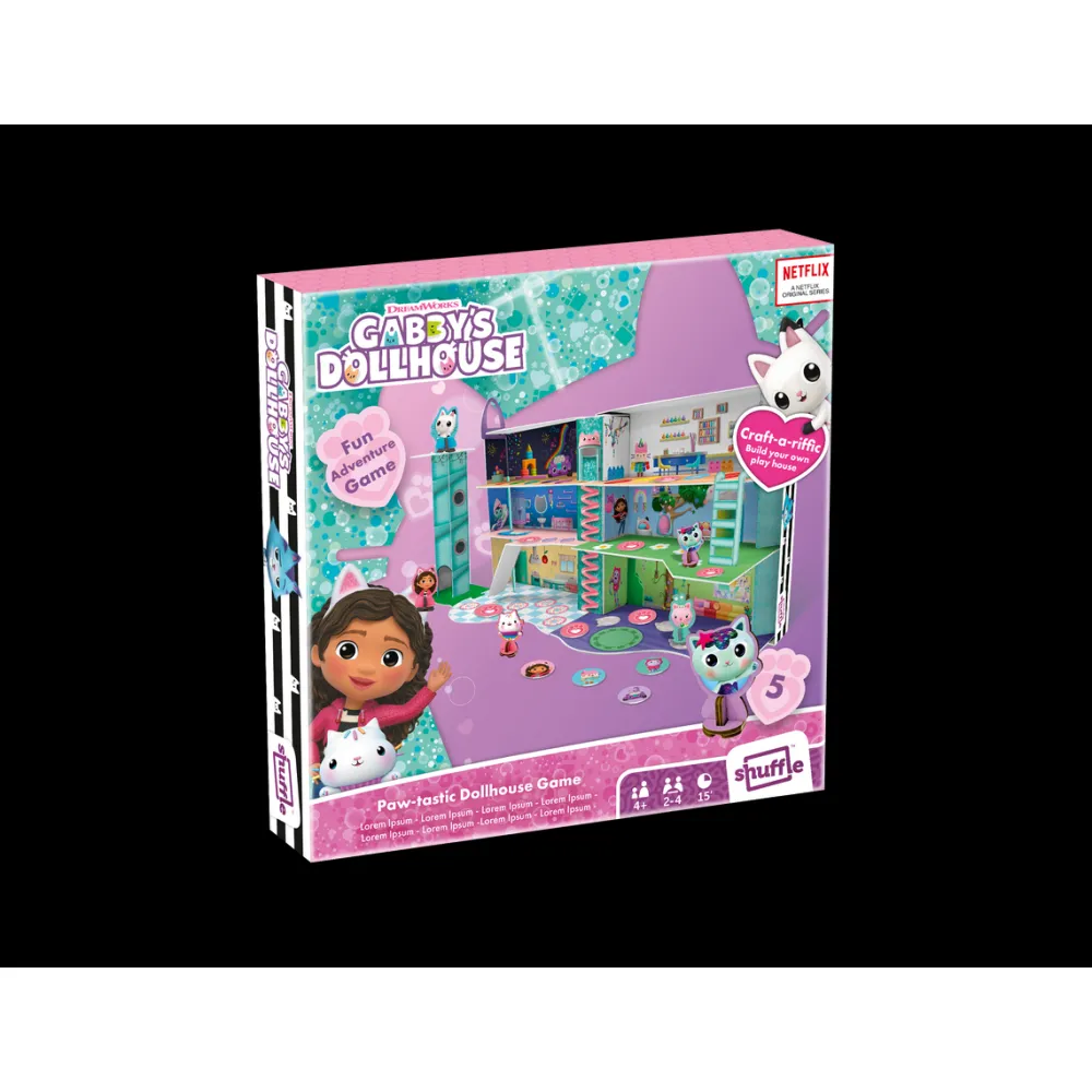 Jeu de plateau 3D Gabby et la maison magique^ Jeux D'Apprentissage
