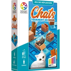 Smart Games Jeu de reflexion - Chats Tournent En Rond^ Jeux De Stratégie Et De Réflexion