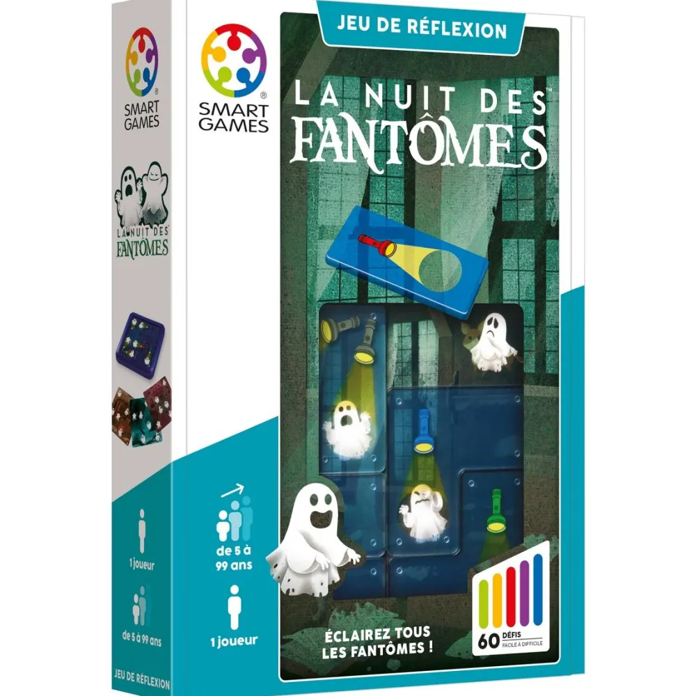 Smart Games Jeu de réflexion : La nuit des fantômes^ Jeux De Stratégie Et De Réflexion