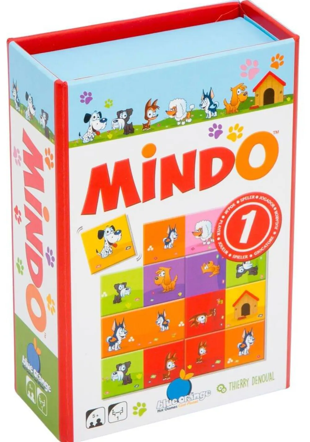 Blue Orange Jeu De Société - Mindo Chat, Chemin Coloré Et Amis À Trouver^ Jeux D'Apprentissage