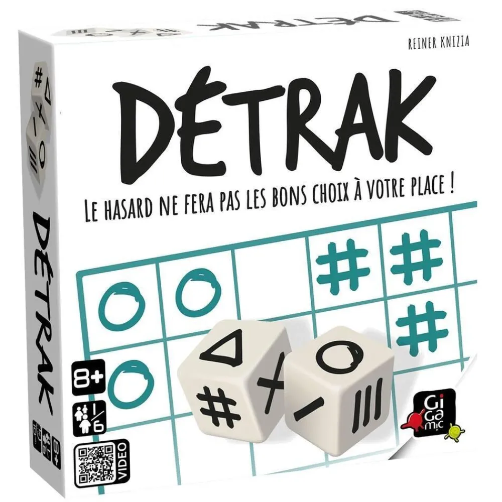 Gigamic Jeu De Société Detrak^ Jeux D'Ambiance