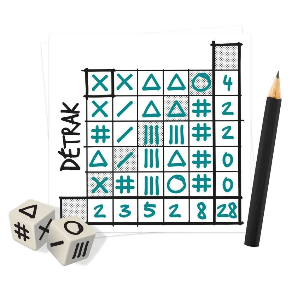 Gigamic Jeu De Société Detrak^ Jeux D'Ambiance