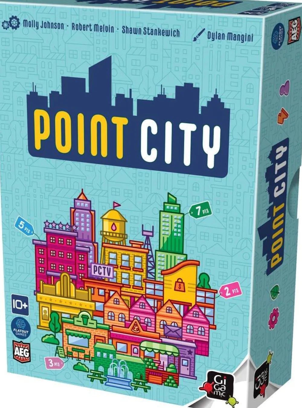 Gigamic Jeu De Société Point City^ Jeux De Stratégie Et De Réflexion