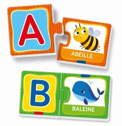 Clementoni Jeu De Société Lalphabet^ Apprentissage Des Lettres Et Écritures