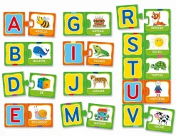 Clementoni Jeu De Société Lalphabet^ Apprentissage Des Lettres Et Écritures