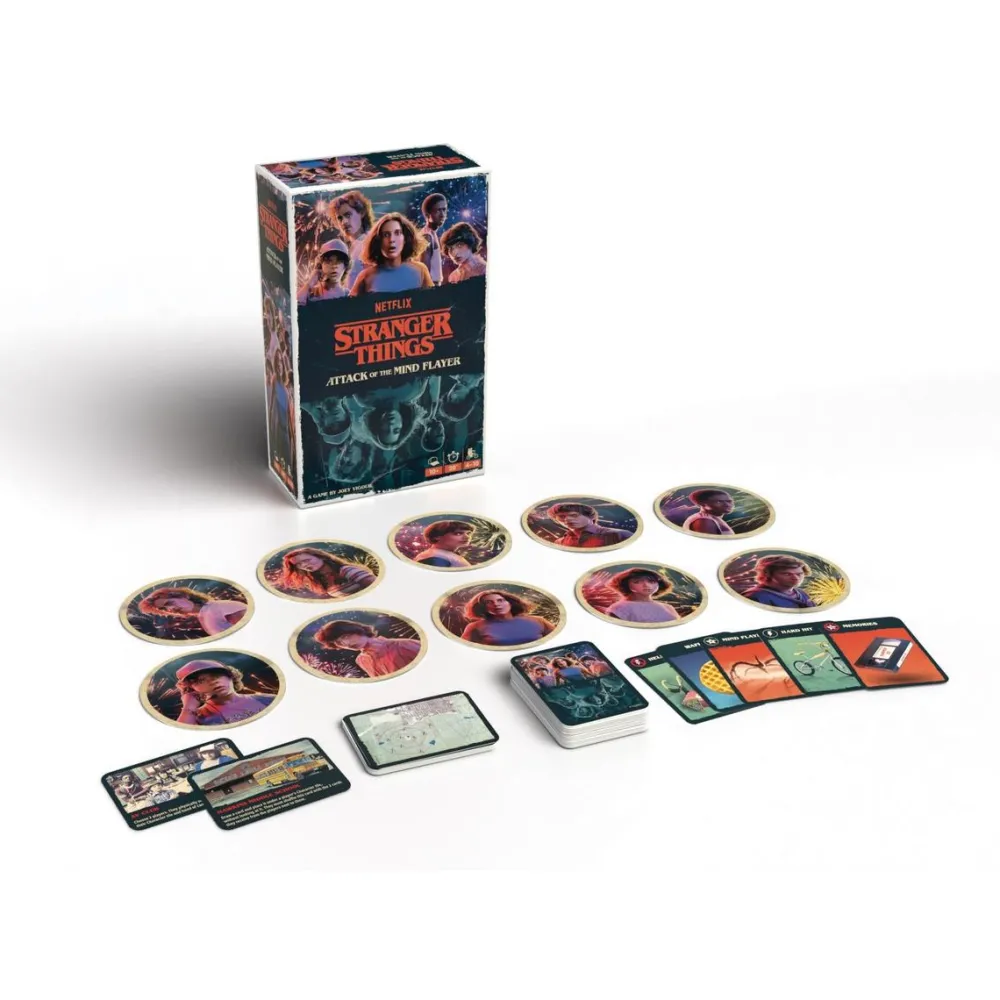 Asmodu00e9e Jeu de société Stranger Things : l'attaque du Flagelleur mental^ Jeux De Stratégie Et De Réflexion