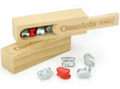 Jeujura Jeu des osselets avec coffret bois^ Jeux Traditionnels Et Poker