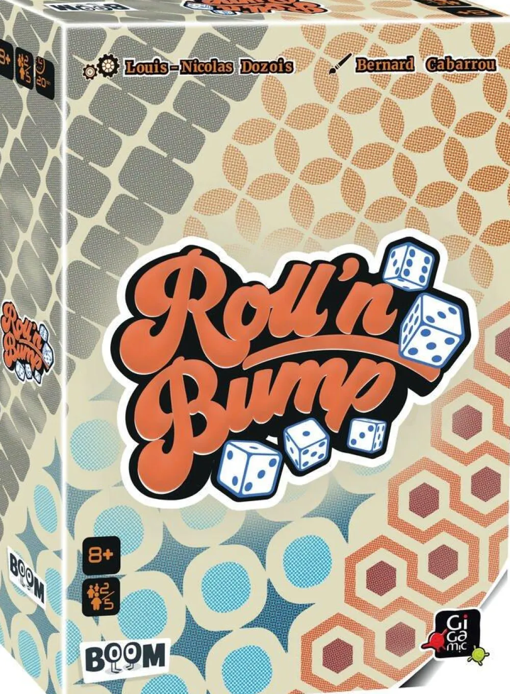 Gigamic Jeu Divertissant Roll N Bump^ Jeux D'Ambiance