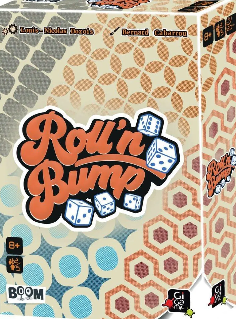 Gigamic Jeu Divertissant Roll N Bump^ Jeux D'Ambiance