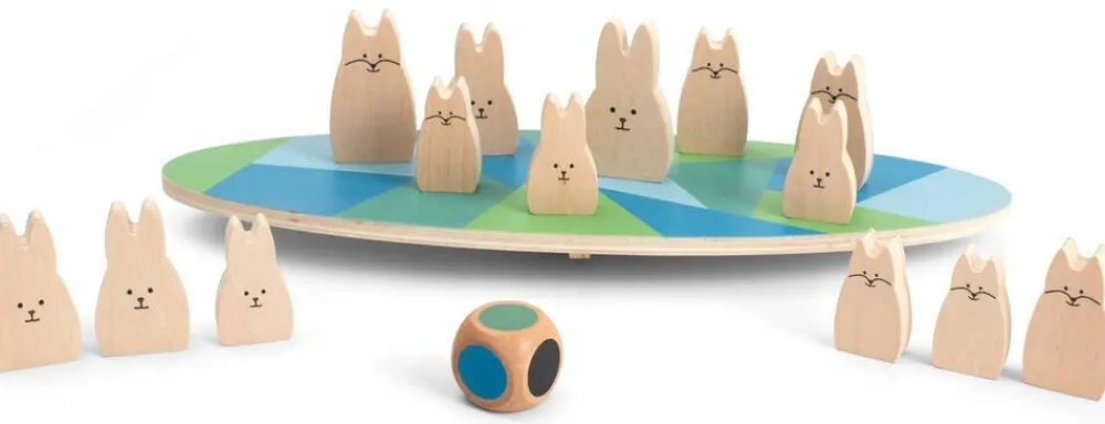 Jeu d'équilibre lapins - Balance bunny^ Jeux D'Apprentissage
