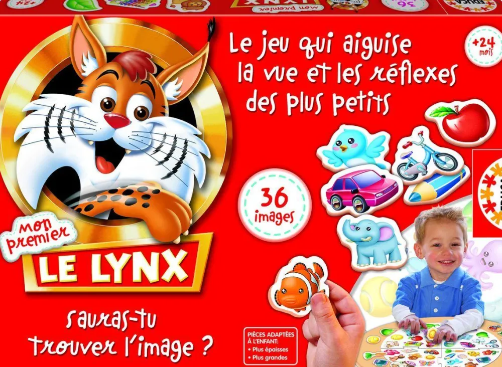 Educa Borras Jeu du premier Lynx^ Jeux D'Apprentissage