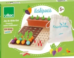Vilac Jeu Keskipouss Jour de récolte^ Jeux D'Apprentissage