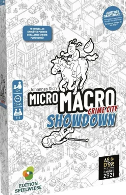 Blackrock Jeu Micro Macro - Crime City 3 De^ Jeux De Stratégie Et De Réflexion