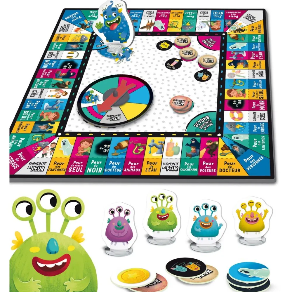 Lisciani Giochi Jeu pour dire Adieu à ses peurs - Life Skills^ Autres Apprentissages