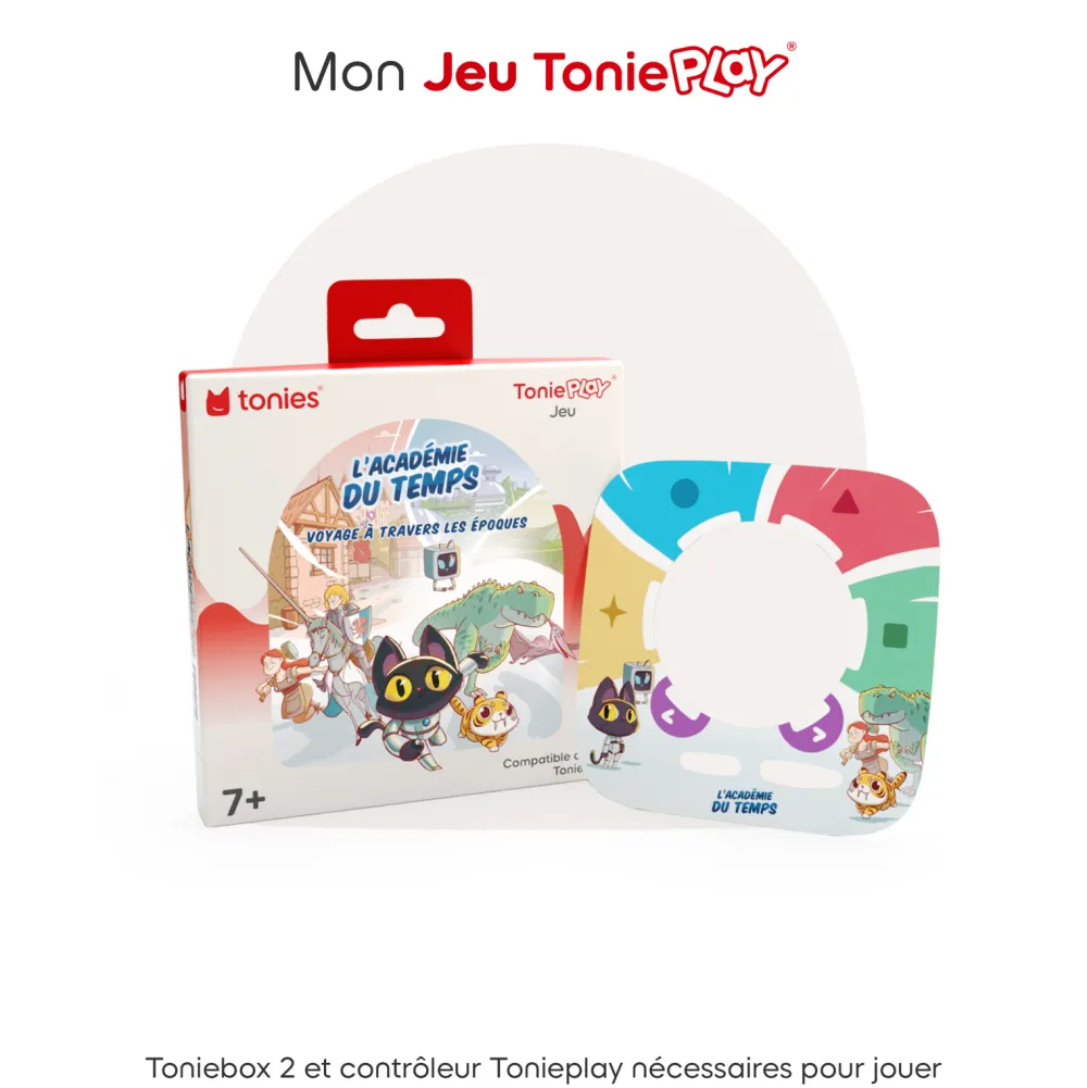 tonies Jeu Tonieplay L'académie du temps - Voyage à travers les époques^ Ordinateurs Et Tablettes Éducatives