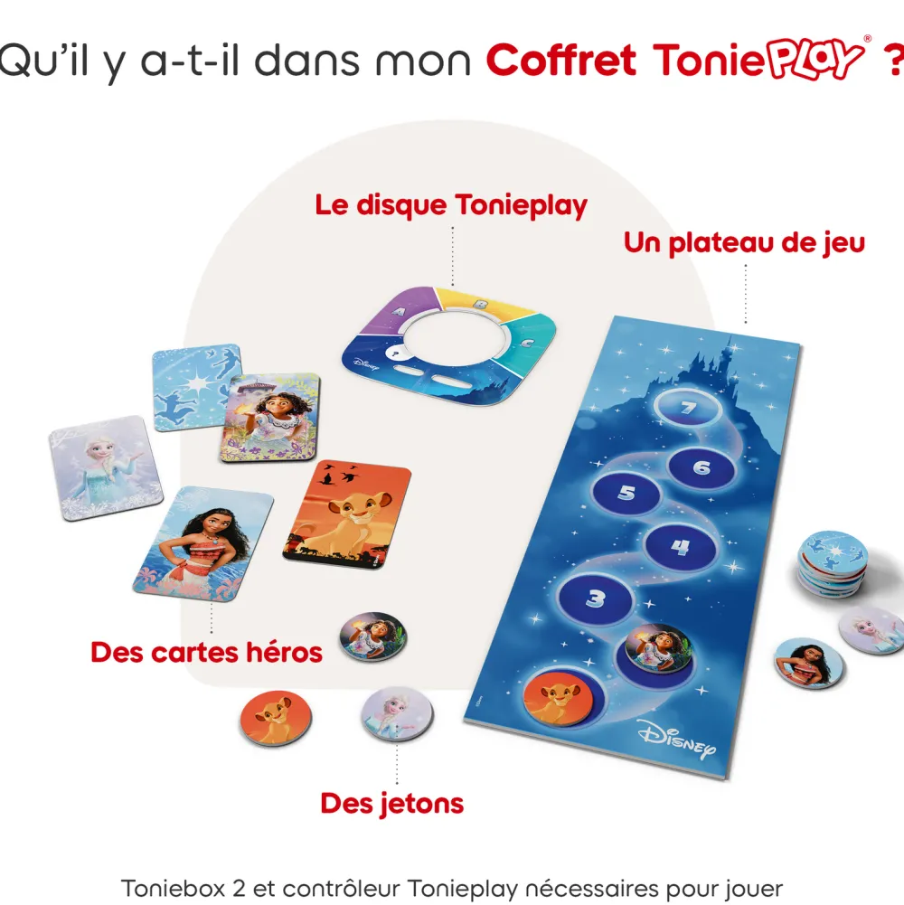 tonies Jeu Tonieplay - le grand Quizz Disney^ Ordinateurs Et Tablettes Éducatives