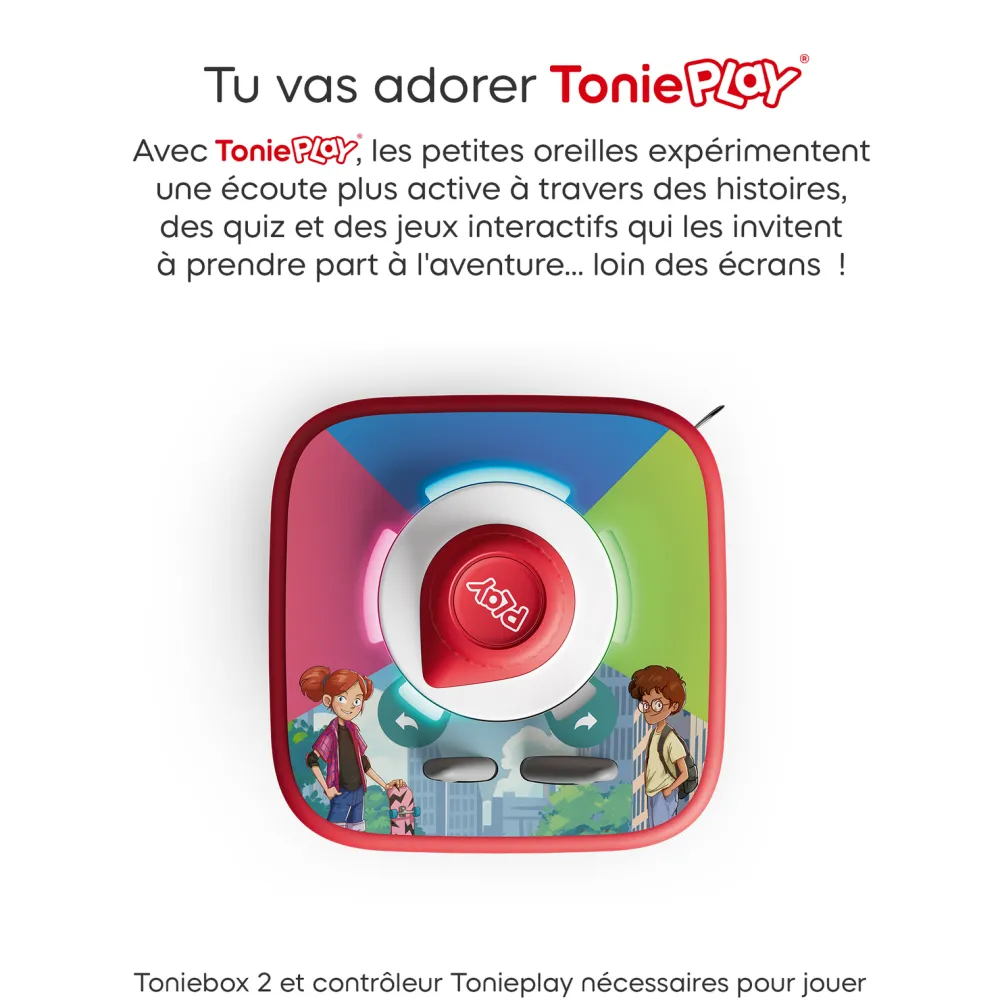 tonies Jeu Tonieplay - Les experts du mystère - Papouille a disparu^ Ordinateurs Et Tablettes Éducatives