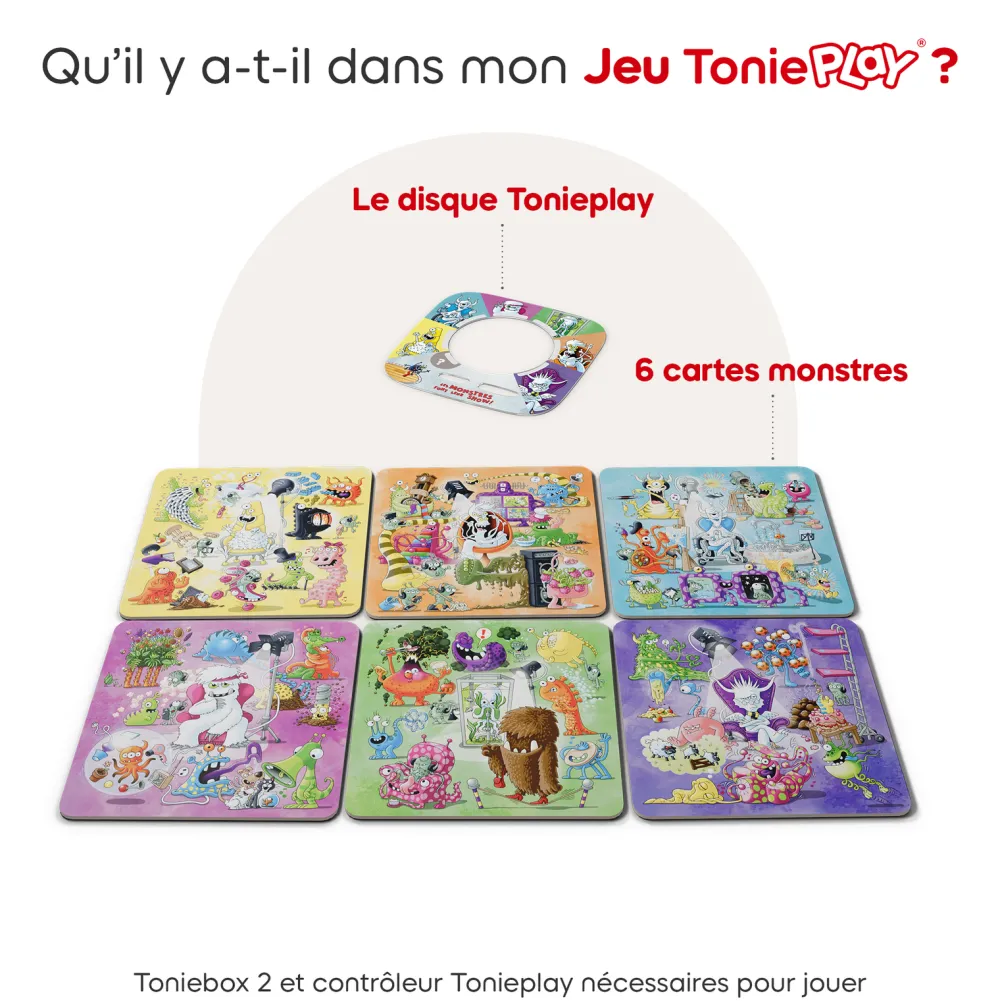 tonies Jeu Tonieplay - Les monstres font leur show^ Ordinateurs Et Tablettes Éducatives