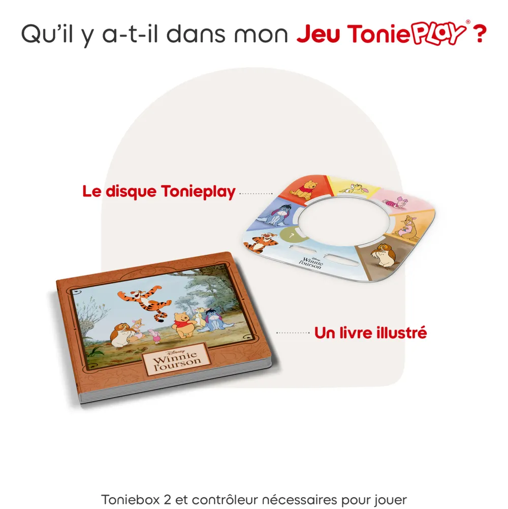 tonies Jeu Tonieplay - Winnie L'Ourson - Le méli-mélo de Tigrou^ Ordinateurs Et Tablettes Éducatives