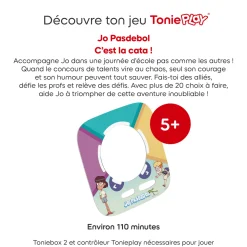 tonies Jeu Tonieplay Jo pas de Bol^ Ordinateurs Et Tablettes Éducatives