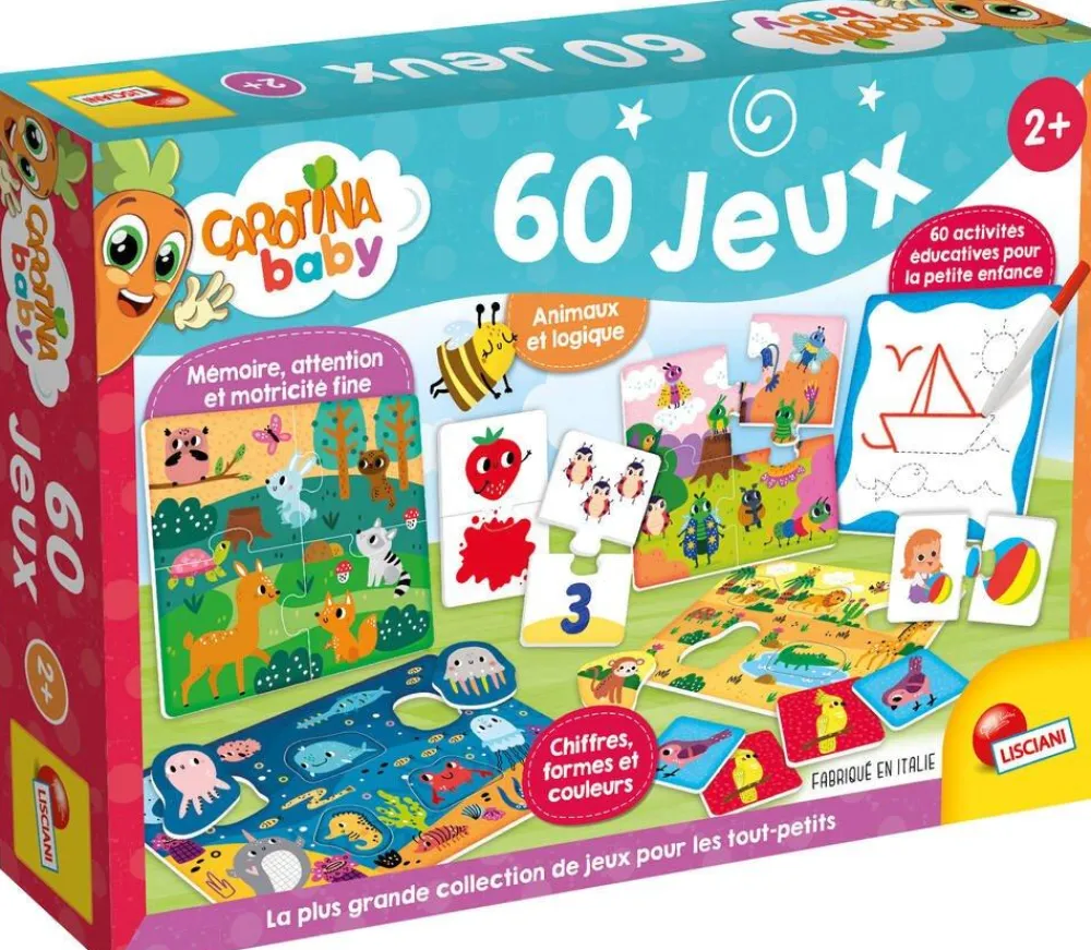 Lisciani Giochi Jeux Carotina Baby 60 De Lisciani Giocchi^ Autres Apprentissages