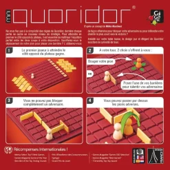 Gigamic Jeux Quoridor Mini^ Jeux De Voyage