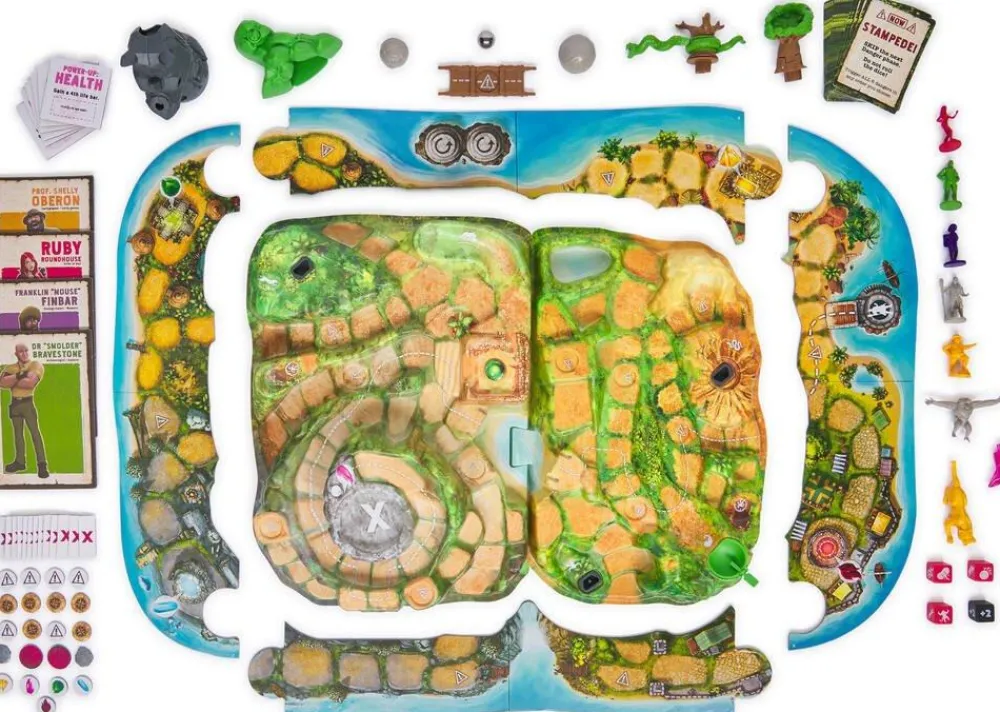 Spin Master Jumanji l'île du danger^ Jeux De Stratégie Et De Réflexion