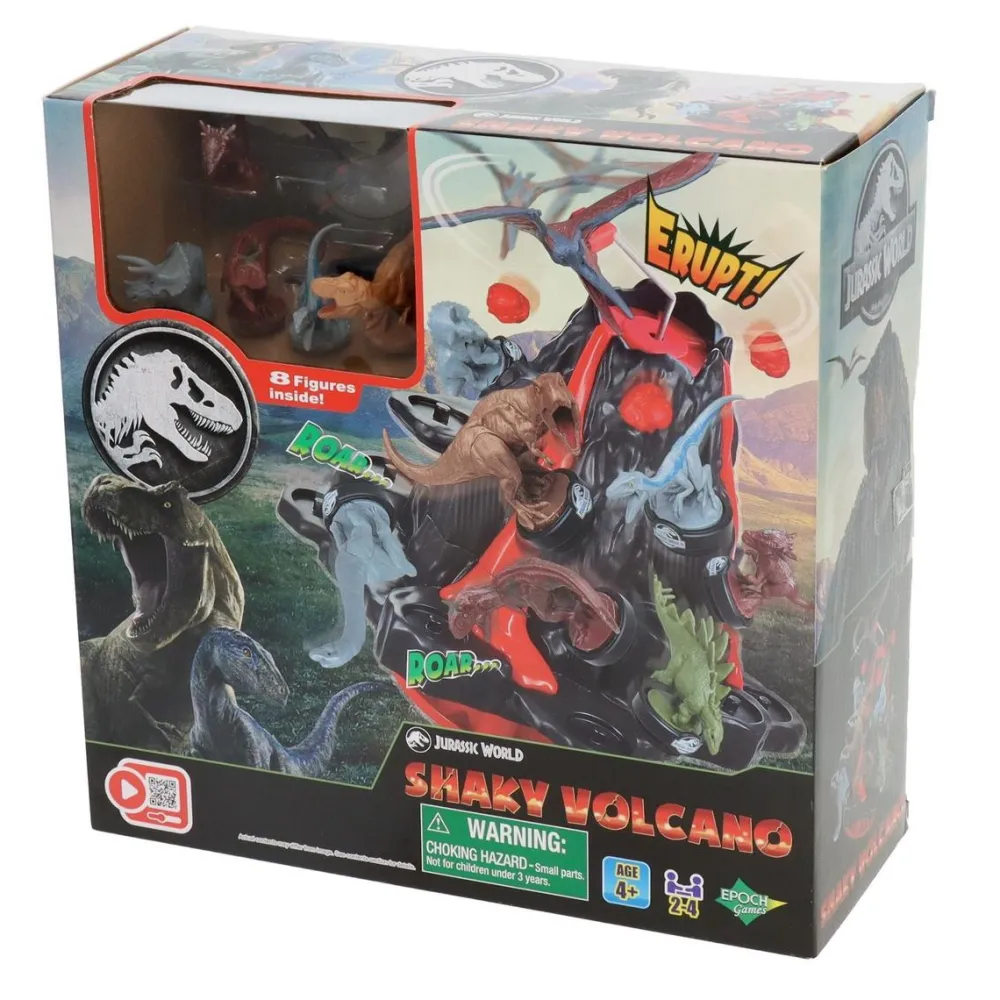 Epoch Games Jurassic World Shaky Volcano^ Jeux D'Action Et D'Adresse