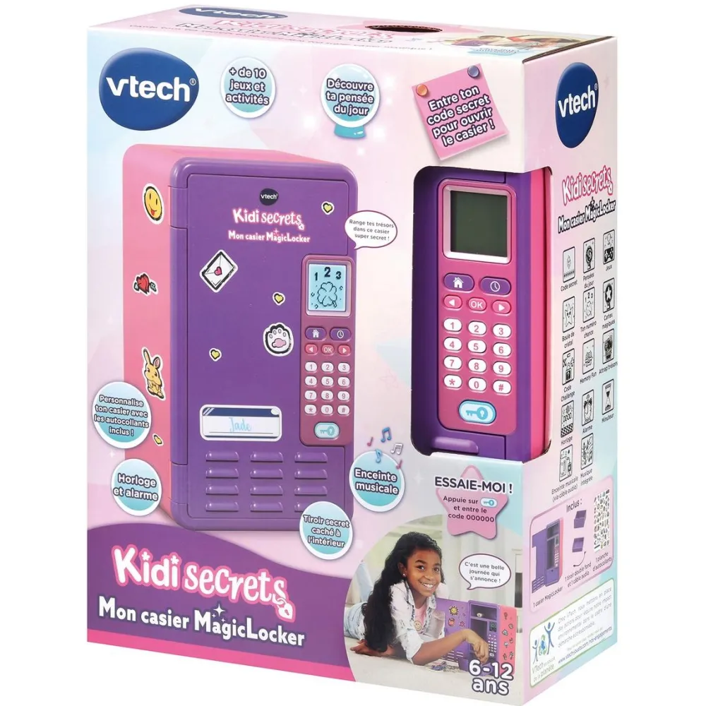 Varta Kidisecrets - mon casier magiclocker rose^ Agendas Électroniques
