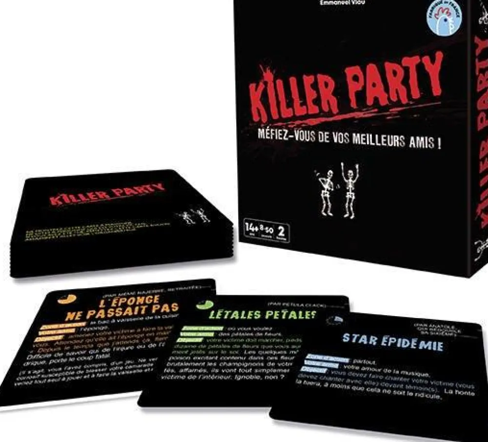 Asmodu00e9e Killer Party - Jeu De Société Asmodée^ Jeux D'Ambiance