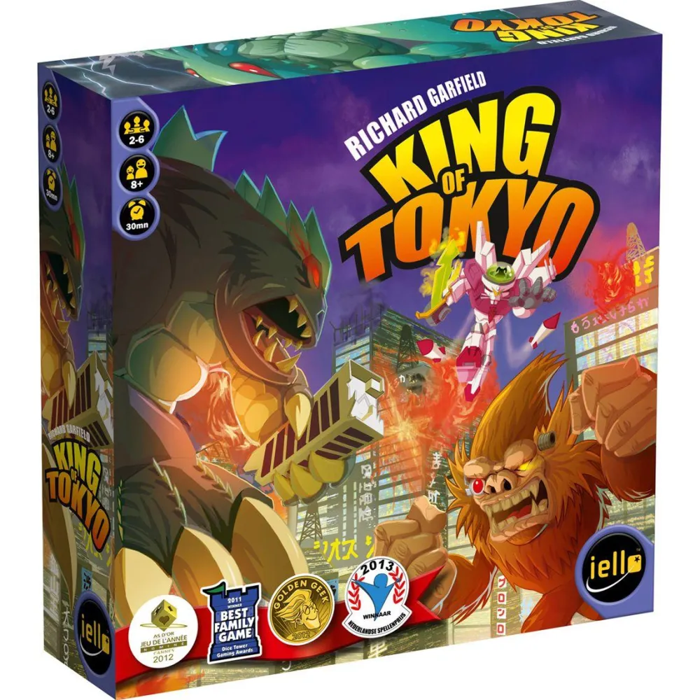 Iello King of Tokyo - Edition 2016^ Jeux De Stratégie Et De Réflexion