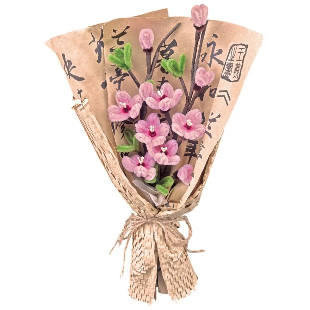 CREA & CIE Kit création DIY bouquet fleurs de cerisier^ Autres Activités Créatives