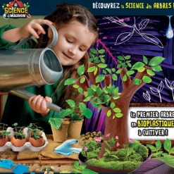 Lisciani Giochi Kit Scientifique - I'm A Genius Botanique, 50 Expériences, Arbre bio-plastique^ Botanique Et Géologie