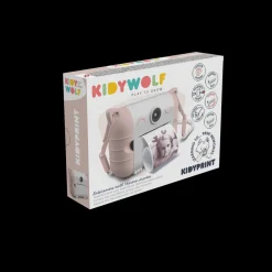 KIDYWOLF Kydiprint - Appareil photo avec impression thermique immédiate rose^ Appareils Photos Et Vidéo