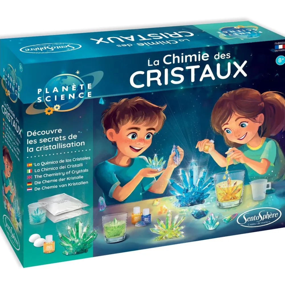 Sentosphu00e8re La chimie des cristaux - Planete Science^ Autres Jeux Scientifiques