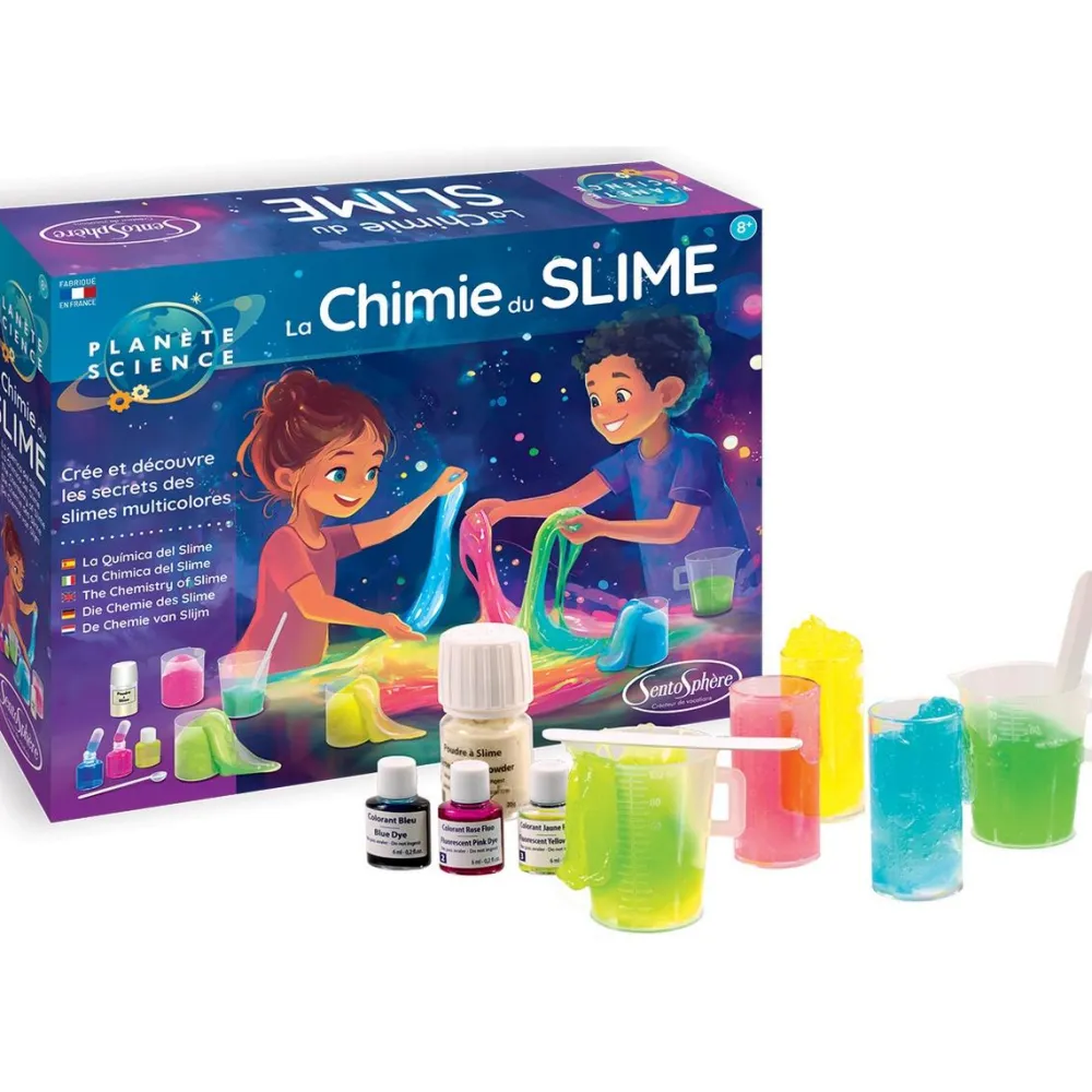 Sentosphu00e8re La chimie du slime - Planete Science^ Physique Et Chimie