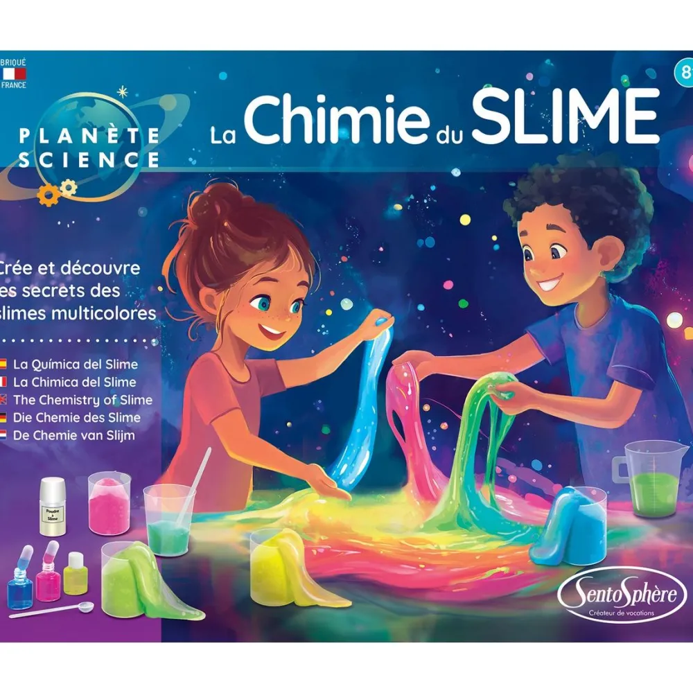 Sentosphu00e8re La chimie du slime - Planete Science^ Physique Et Chimie