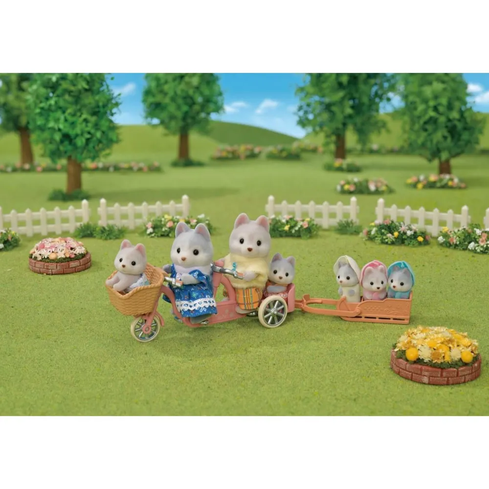 Sylvanian Families La Famille Husky 5636^ Mini-Univers