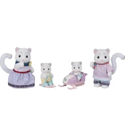 Sylvanian Families La famille panthère des neiges 5814^ Mini-Univers