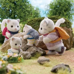 Sylvanian Families La famille panthère des neiges 5814^ Mini-Univers