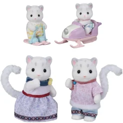 Sylvanian Families La famille panthère des neiges 5814^ Mini-Univers