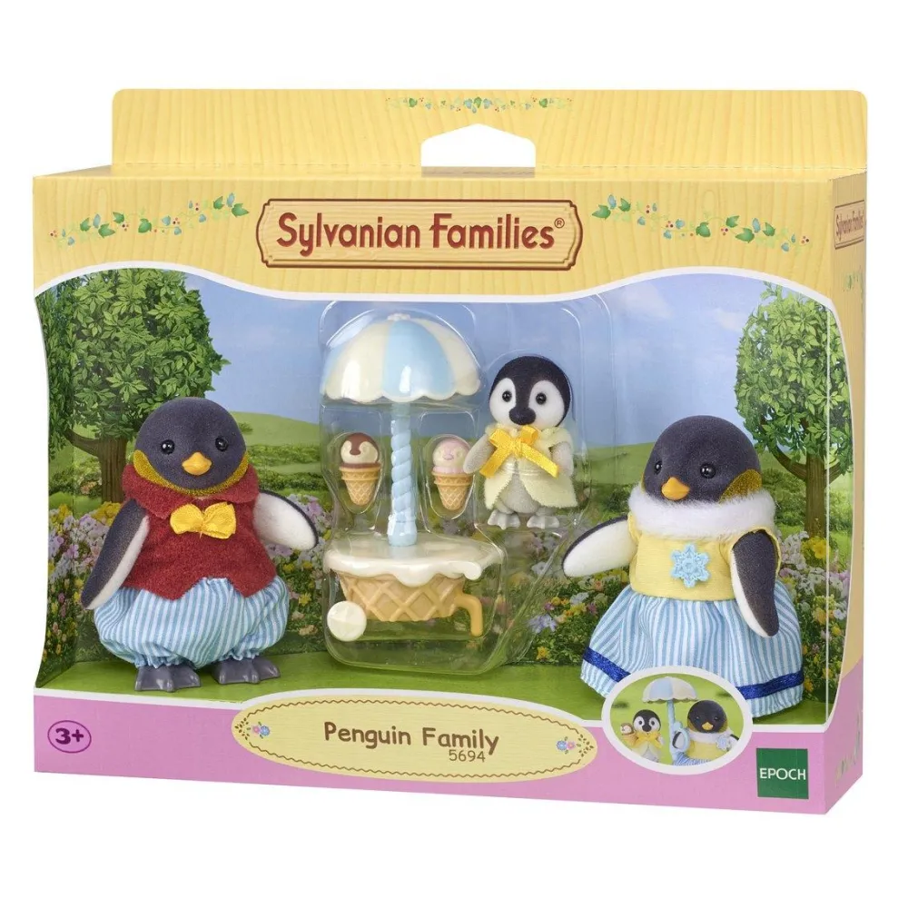 Sylvanian Families La Famille pingouin - 5694^ Mini-Univers