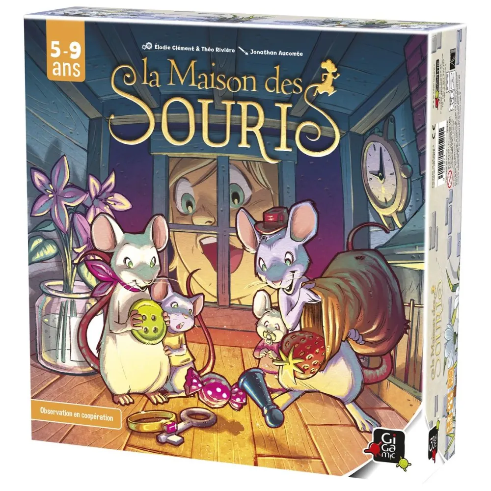 Gigamic La maison des souris^ Jeux D'Apprentissage|Quiz Et Devinettes